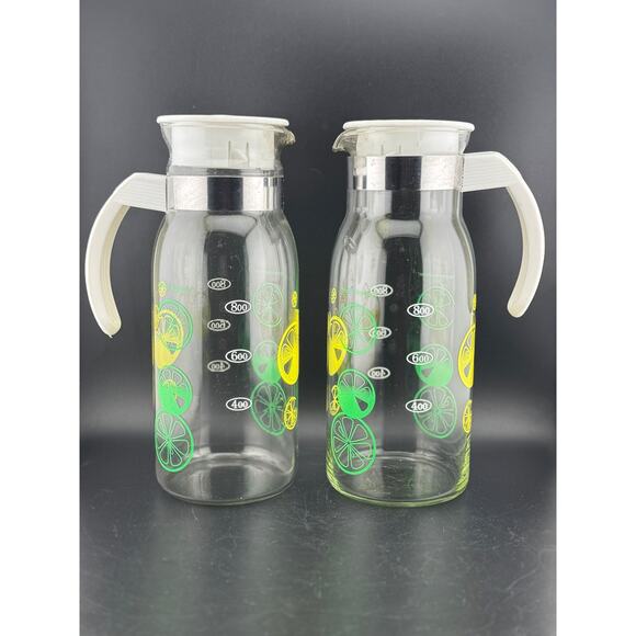 Vintage Pyrex Lemon & Lime Juice Carafe - Picture 1 of 12